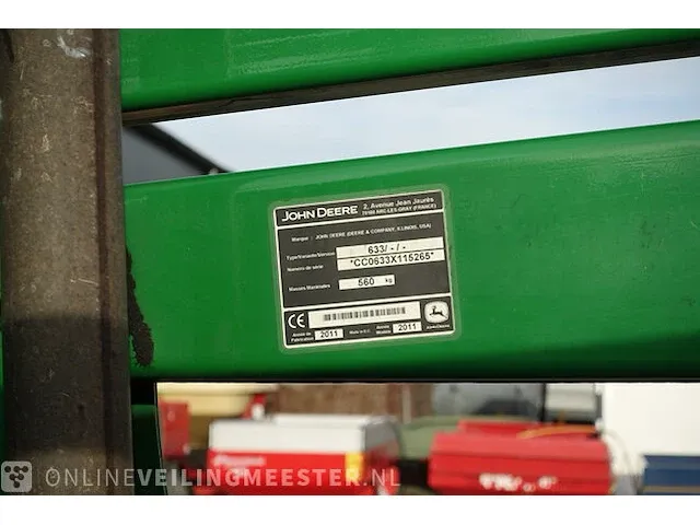 Landbouw tractor met voorlader john deere, 6010 se, bouwjaar 2001 - afbeelding 44 van  51