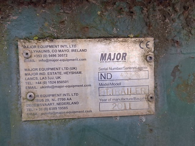 Landbouwkipper, major, 8t trailer, 2011 - afbeelding 11 van  20