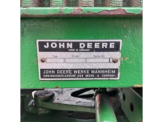 Landbouwtrekker, john deere, 1630, 1984 - afbeelding 22 van  46