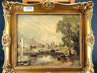 Landelijke voorstelling op board - afbeelding 1 van  5