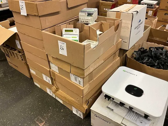 Landis + gyr e350 partij diverse zon opbrengstmeter - afbeelding 1 van  8