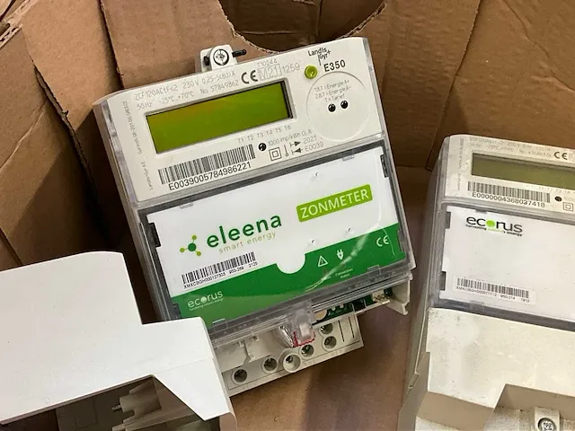 Landis + gyr e350 partij diverse zon opbrengstmeter - afbeelding 3 van  8
