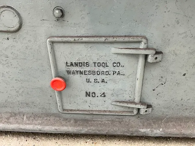 Landis no.4 krukas slijpmachine - afbeelding 14 van  15