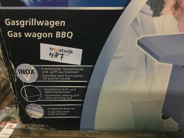 Landmann - 12739 bk - gasgrillwagen bbq - afbeelding 6 van  6