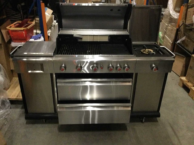 Landmann - gas bbq met lades - afbeelding 2 van  4