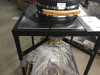 Landmann - medium - kamado houtskool bbq op onderstel. - afbeelding 3 van  6
