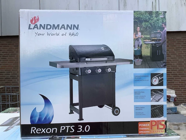 Landmann - rexon 3.0 - gas bbq - afbeelding 2 van  4