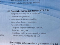 Landmann - rexon 3.0 - gas bbq - afbeelding 3 van  4