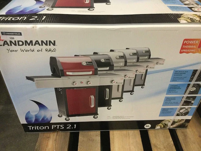 Landmann - triton pts 2.1 - gas bbq - afbeelding 2 van  4