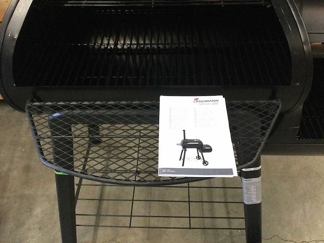 Landmann - vinson 200 - smoker barbeque houtskool - afbeelding 7 van  9