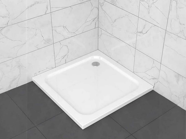 Lanesto liscio bianco 420001 douchebak - afbeelding 1 van  4