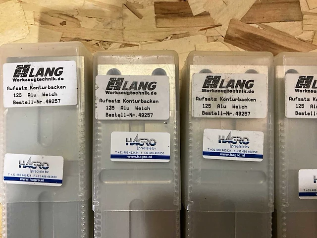 Lang makro grip 49257 contuurbekken aluminium (6x) - afbeelding 2 van  4