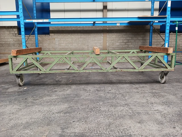 Langmateriaal transportwagen - afbeelding 2 van  8