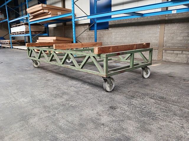Langmateriaal transportwagen - afbeelding 3 van  8