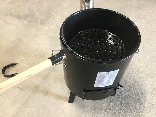 Lanmann - maroniofen - kastanje oven - afbeelding 3 van  4