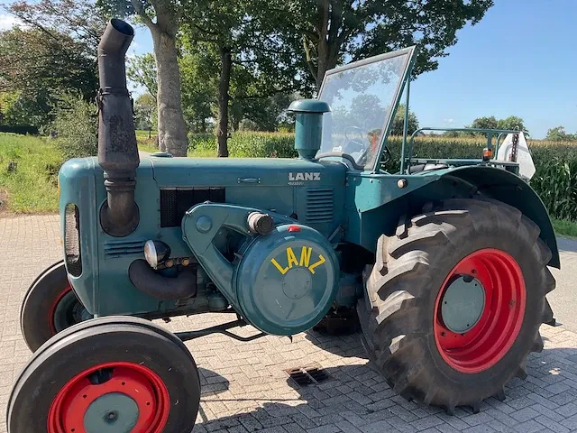 Lanz bulldog - d6016 - oldtimer tractor - afbeelding 3 van  26