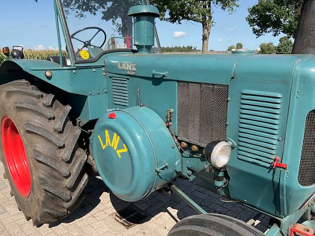 Lanz bulldog - d6016 - oldtimer tractor - afbeelding 5 van  26