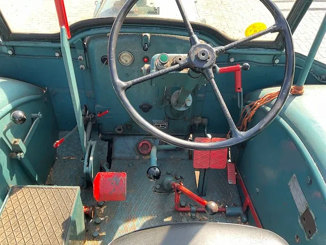 Lanz bulldog - d6016 - oldtimer tractor - afbeelding 13 van  26