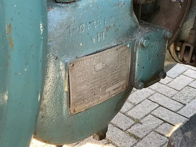 Lanz bulldog - d6016 - oldtimer tractor - afbeelding 18 van  26