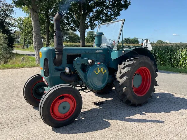 Lanz bulldog - d6016 - oldtimer tractor - afbeelding 12 van  26