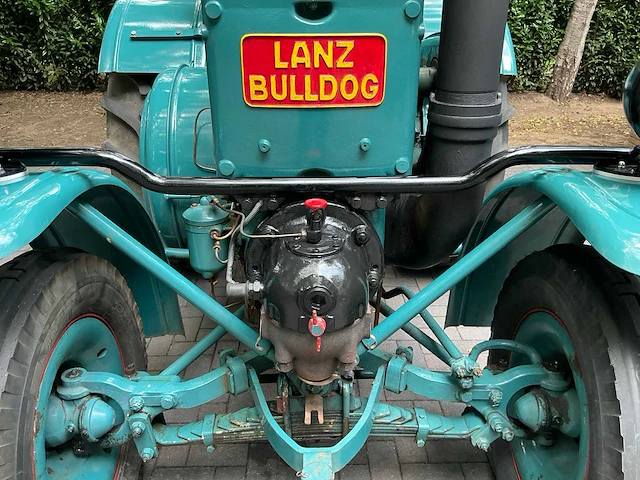Lanz bulldog 9506 oldtimer tractor - afbeelding 4 van  32