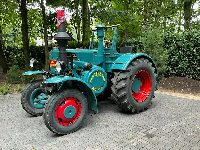 Lanz bulldog 9506 oldtimer tractor - afbeelding 1 van  32