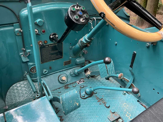 Lanz bulldog 9506 oldtimer tractor - afbeelding 16 van  32