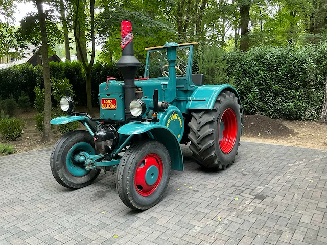 Lanz bulldog 9506 oldtimer tractor - afbeelding 12 van  32