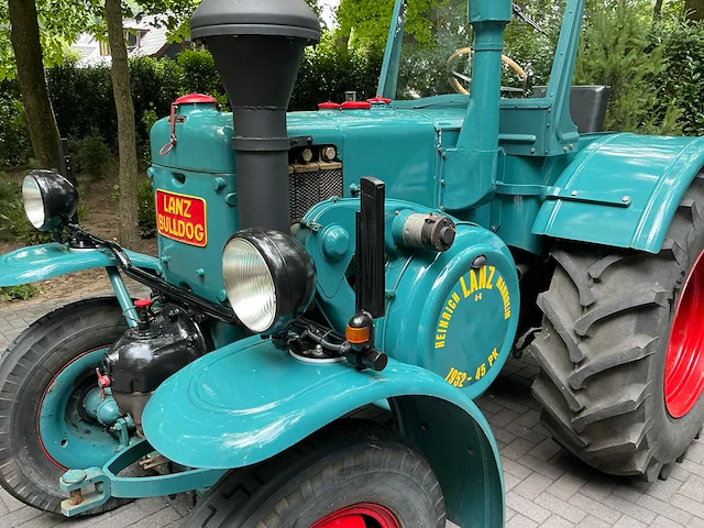 Lanz bulldog 9506 oldtimer tractor - afbeelding 32 van  32