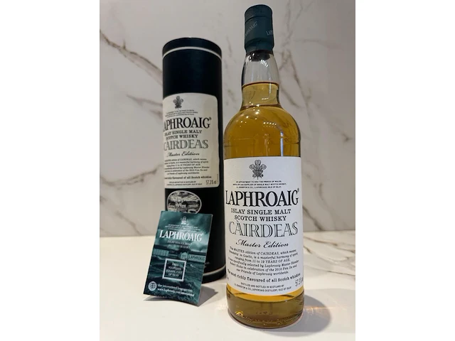 Laphroaig cairdeas master edition – limited release – 700ml – islay single malt whisky, laphroaig, 2010 - afbeelding 1 van  6