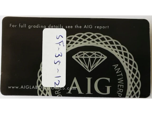 Lapis lazuli 6.83ct aig certified - afbeelding 2 van  3