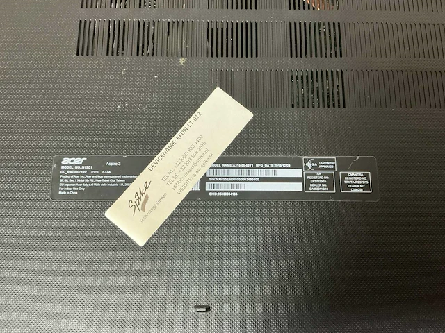 Laptop - acer - aspire a315-56 - afbeelding 7 van  7