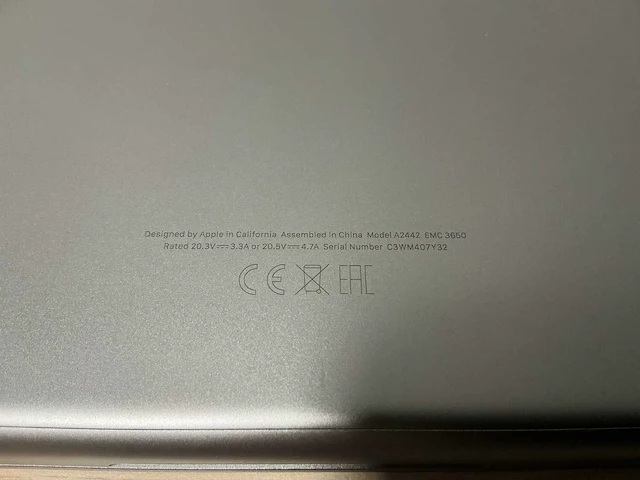 Laptop - apple - macbook pro 14 inch m1 pro - afbeelding 6 van  6