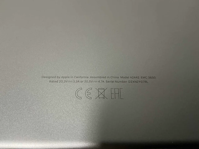 Laptop - apple - macbook pro 14 inch m1 pro - afbeelding 6 van  6