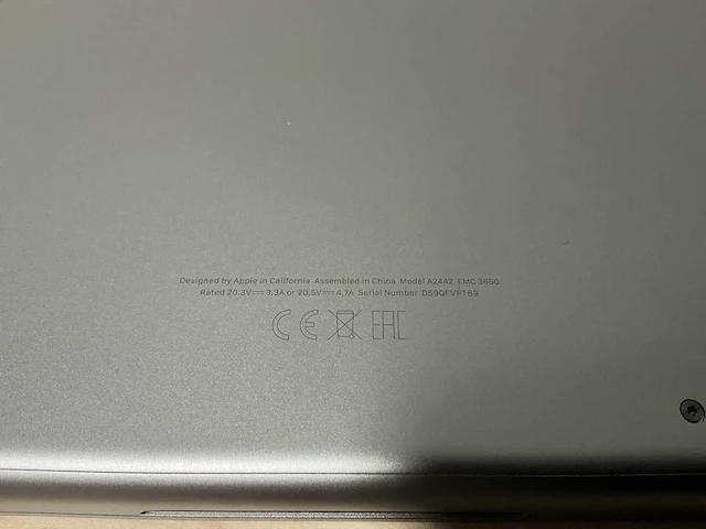 Laptop - apple - macbook pro 14 inch m1 pro - afbeelding 6 van  6