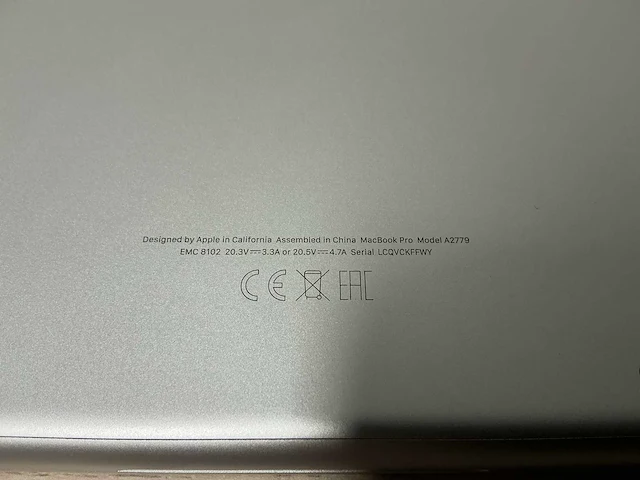 Laptop - apple - macbook pro 14 inch m2 pro - afbeelding 6 van  6