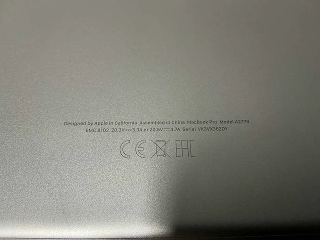 Laptop - apple - macbook pro 14 inch m2 pro - afbeelding 6 van  6