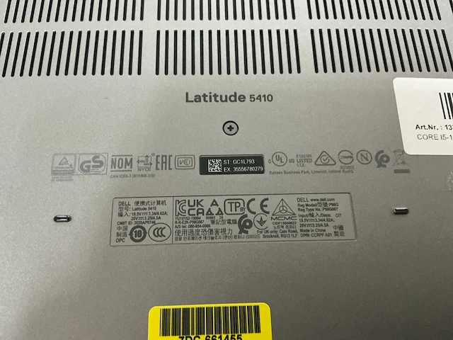 Laptop - dell - latitude 5410 - i5-10310u - afbeelding 7 van  7