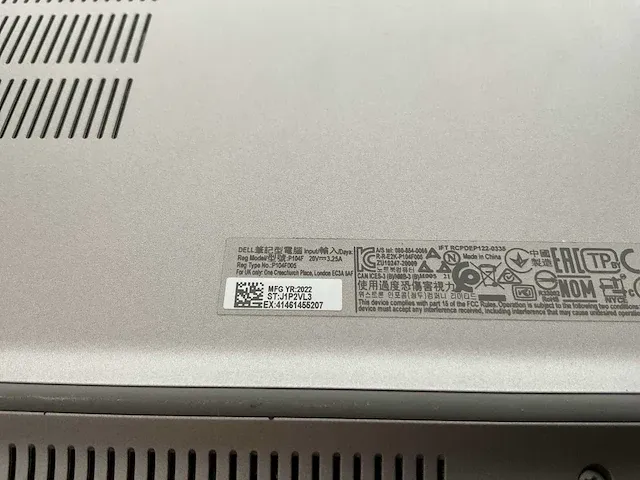 Laptop - dell - latitude 5530 - afbeelding 7 van  7