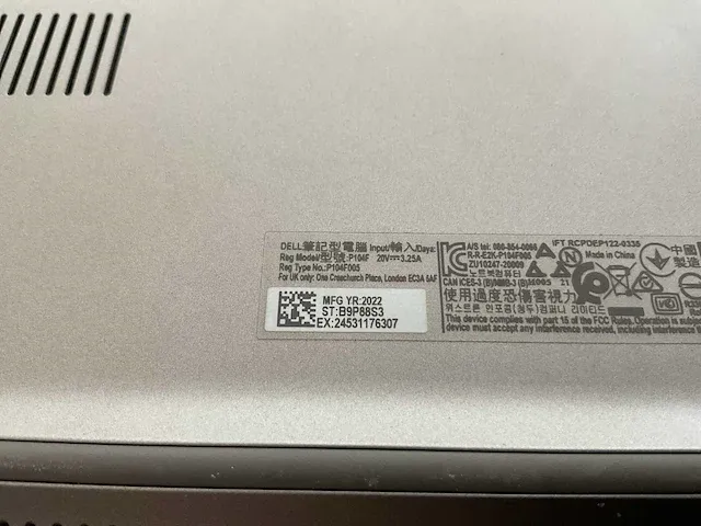 Laptop - dell - latitude 5530 - afbeelding 7 van  7