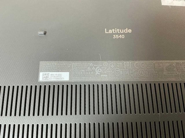 Laptop - dell inc. - latitude 3540 - afbeelding 7 van  7