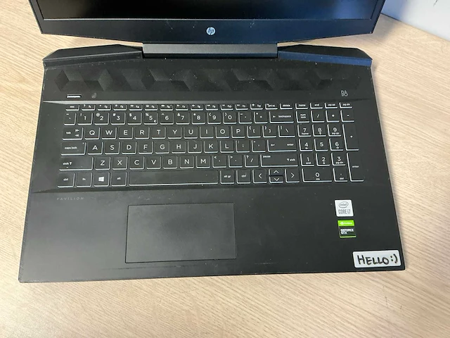 Laptop - hp - hp pavilion gaming laptop 17-cd1xxx - afbeelding 2 van  6
