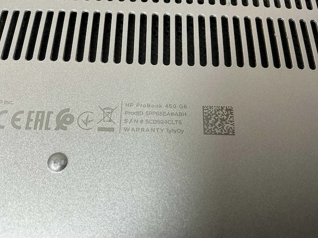 Laptop - hp - hp probook 450 g6 - afbeelding 7 van  7