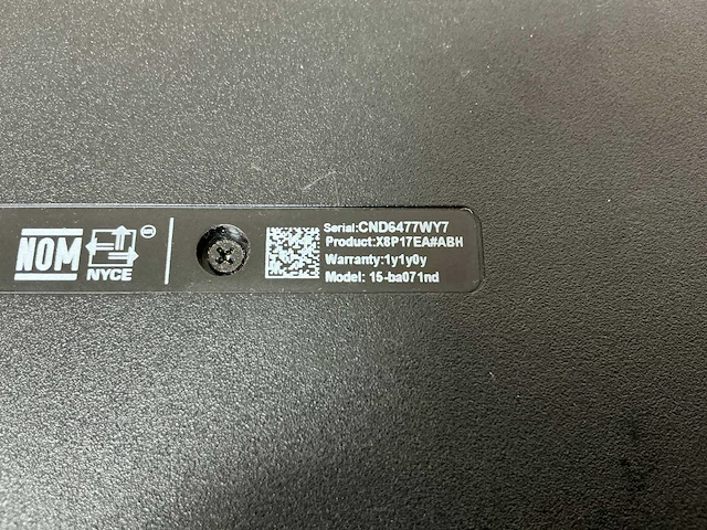 Laptop - hp - notebook - afbeelding 5 van  5