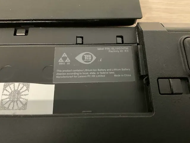 Laptop - lenovo - 20l9001ymh - afbeelding 8 van  8