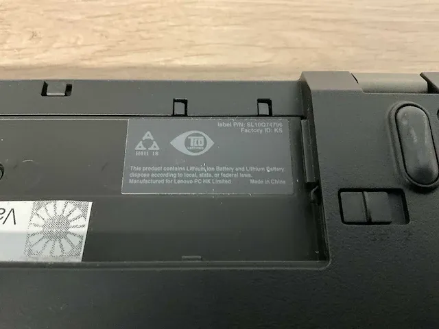 Laptop - lenovo - 20l9001ymh - afbeelding 8 van  8