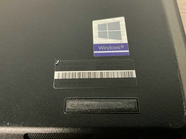 Laptop - lenovo - 20t8000xmh - afbeelding 6 van  6