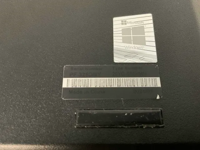 Laptop - lenovo - 20yg006nmh - afbeelding 7 van  7