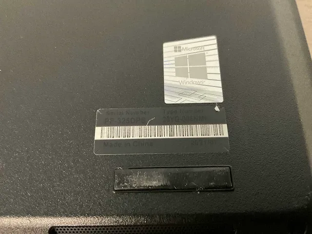 Laptop - lenovo - 20yg006nmh - afbeelding 7 van  7