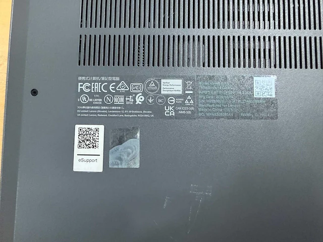 Laptop - lenovo - 21a4 - afbeelding 7 van  7